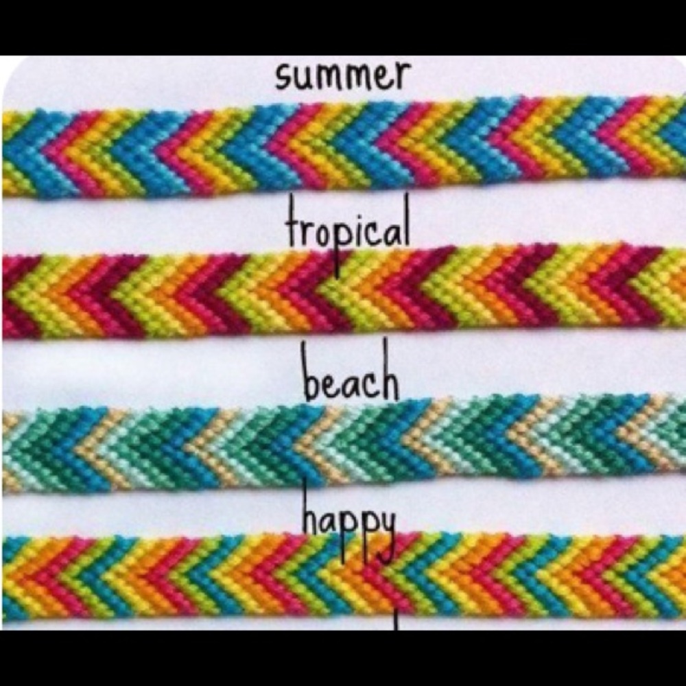 NWT Custom Friendship Bracelets